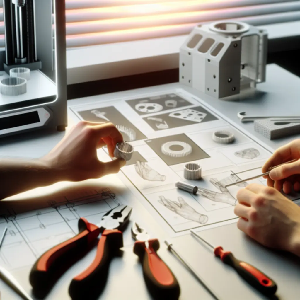 Proces przygotowania modelu 3D do prototypowania